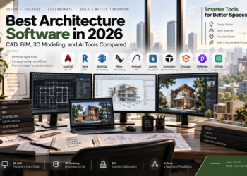Best architecture software in 2026 for CAD, BIM, 3D modeling, and AI design tools