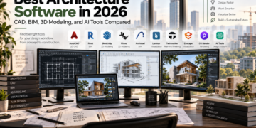 Best architecture software in 2026 for CAD, BIM, 3D modeling, and AI design tools