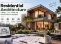 Modern residential architecture with custom home design, floor plans, and architectural planning