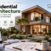 Modern residential architecture with custom home design, floor plans, and architectural planning